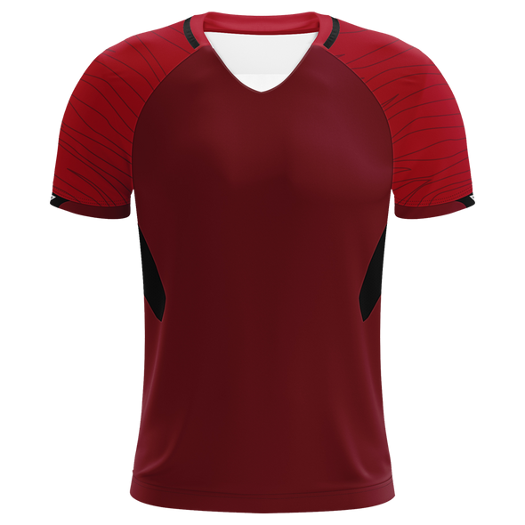 Nations Pro Plus Hybrid V Jersey - Red - We Are Nations