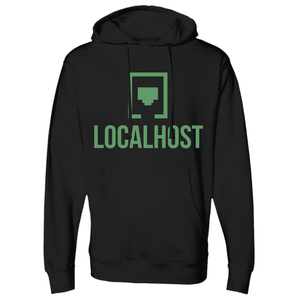 Localhost - Logo Hoodie - Black/Green