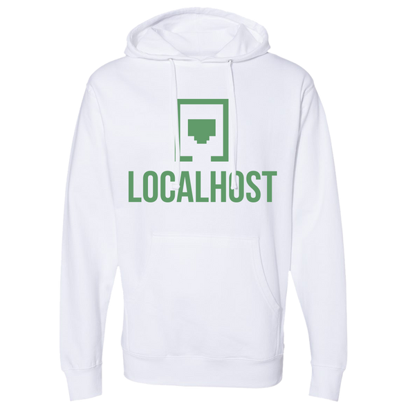 Localhost - Logo Hoodie - White