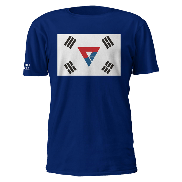 Nations South Korea Logo Flag Tee - We Are Nations
